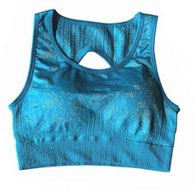 Bezšuvju sporta komplekts sievietēm, 2 gab., divdaļīgs, zils, apgriezts krūšturis, stulpiņi, jogas apģērbi, kostīms, treniņu apģērbs, sporta zāles komplekts, apģērbs