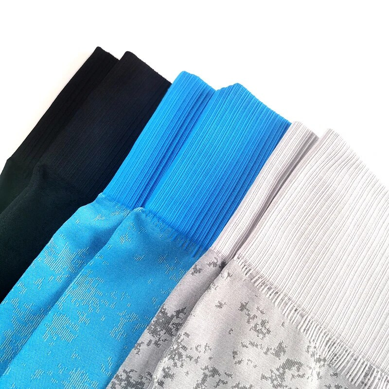 Bezšuvju sporta komplekts sievietēm, 2 gab., divdaļīgs, zils, apgriezts krūšturis, stulpiņi, jogas apģērbi, kostīms, treniņu apģērbs, sporta zāles komplekts, apģērbs