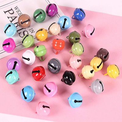 10PCS 22mm šarene božićne zvonce perle Jingle Bells party božićno drvce ukrasi privjesci DIY rukotvorine ručno rađeni dodaci