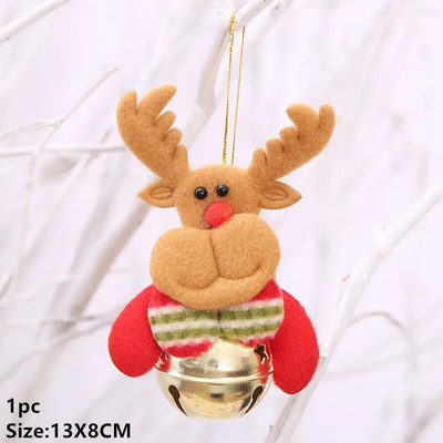 Božićno zvono Bauble Jingle Bells Gold School Handbell Restaurant Supplies Xmas Noel New Year 2023 Adornos De Navidad