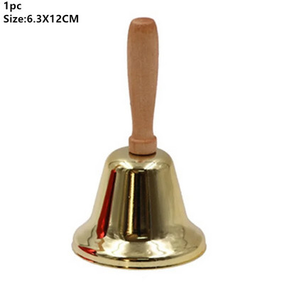 Božićno zvono Bauble Jingle Bells Gold School Handbell Restaurant Supplies Xmas Noel New Year 2023 Adornos De Navidad