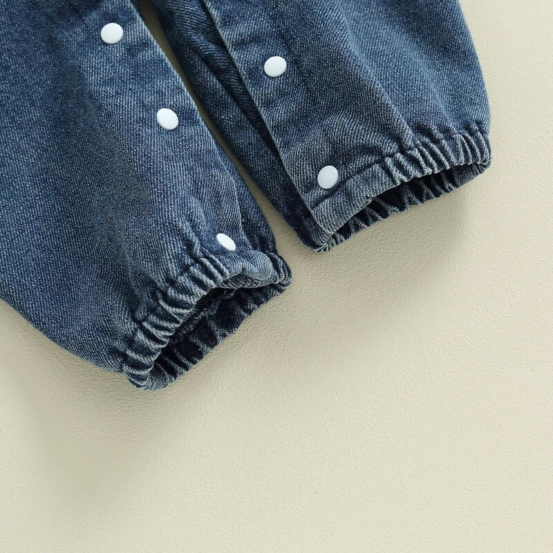 0-18 M bērnu Ziemassvētku kombinezoni, tērpi jaundzimušā zīdaiņa garajām piedurknēm un briežu izšuvumi, zeķturi, džinsa bikses + galvas saite