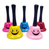 Veliko zvono igračka za djecu Letter Bed Bell Class Summoning Bells Šareno metalno božićno zvono