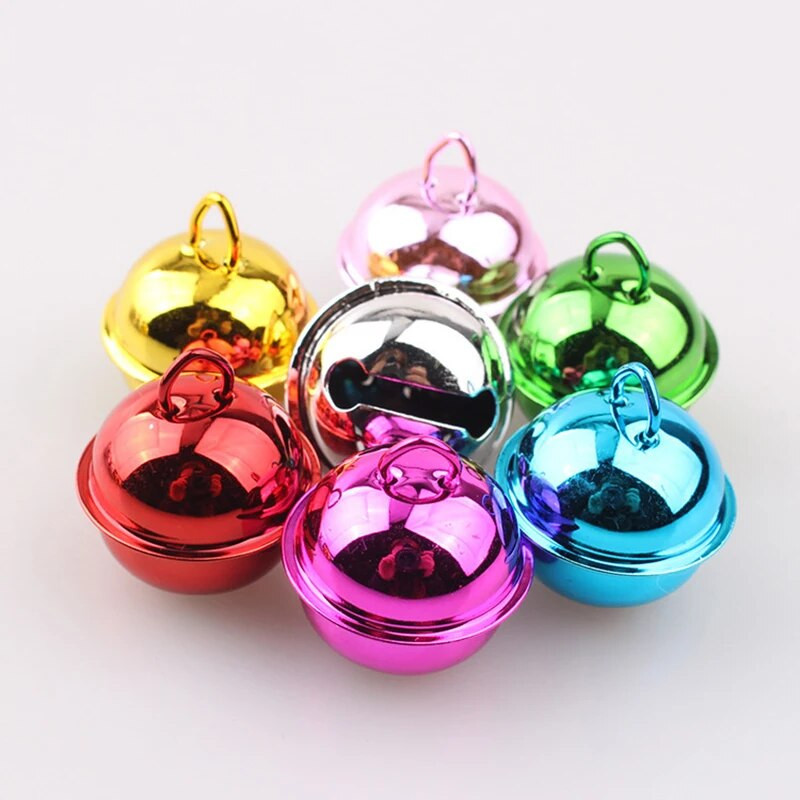 5-20 kom 2,2 cm prekrasne perle zvončići božićno drvce ukrasi za zabavu privjesci DIY rukotvorine ogrlica za kućne ljubimce ručno rađeni dodaci