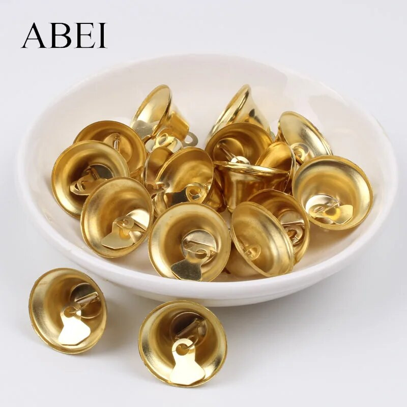 20 komada aluminijskih zvona od 20 mm DIY dodaci za rukotvorine Božićno zvono Zvono Dobavljač zvona za vjenčanje