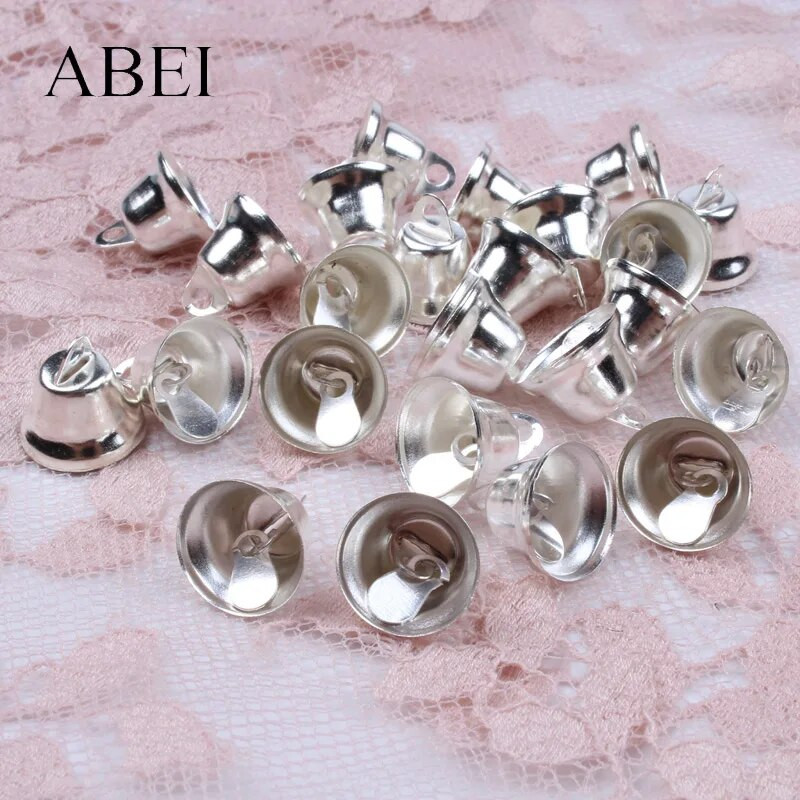 20 komada aluminijskih zvona od 20 mm DIY dodaci za rukotvorine Božićno zvono Zvono Dobavljač zvona za vjenčanje