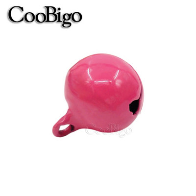 Metalna zvončića Mini zvončići za zvončiće za DIY ukrase za ručni rad Božićni novogodišnji ukrasi Macaron Boja Bakar 13 mm