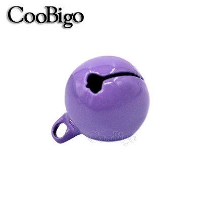 Metalna zvončića Mini zvončići za zvončiće za DIY ukrase za ručni rad Božićni novogodišnji ukrasi Macaron Boja Bakar 13 mm