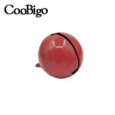 Metalna zvončića Mini zvončići za zvončiće za DIY ukrase za ručni rad Božićni novogodišnji ukrasi Macaron Boja Bakar 13 mm