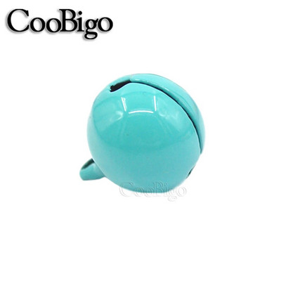 Metalna zvončića Mini zvončići za zvončiće za DIY ukrase za ručni rad Božićni novogodišnji ukrasi Macaron Boja Bakar 13 mm