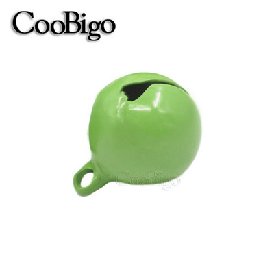 Metalna zvončića Mini zvončići za zvončiće za DIY ukrase za ručni rad Božićni novogodišnji ukrasi Macaron Boja Bakar 13 mm