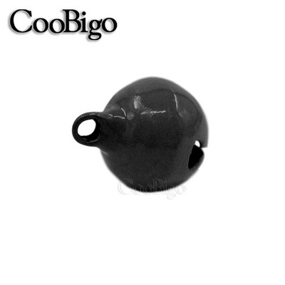 Metalna zvončića Mini zvončići za zvončiće za DIY ukrase za ručni rad Božićni novogodišnji ukrasi Macaron Boja Bakar 13 mm