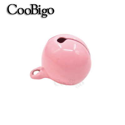 Metalna zvončića Mini zvončići za zvončiće za DIY ukrase za ručni rad Božićni novogodišnji ukrasi Macaron Boja Bakar 13 mm