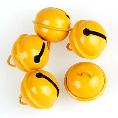 22 mm 6 gab. Jauns metāla zvans, apaļa forma vara formas, zvana zvani, kas paredzēti šarmam zvaniņiem, kaklarota, piemērota festivālam/ballītei/mājdzīvnieka kaklarota