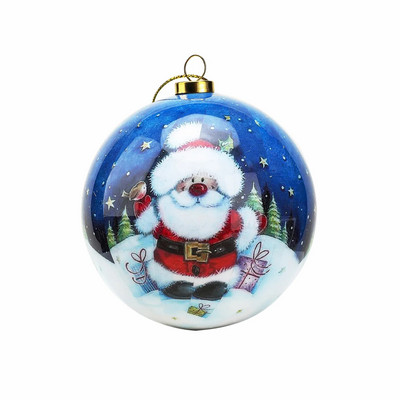 1vnt Kalėdiniai rutuliai Kalėdų eglutės papuošalai Kamuolys Kalėdų kabantys eglutės pakabukai Namų vakarėlio dekoras 2022 Naujųjų metų dovana Noel Navidad