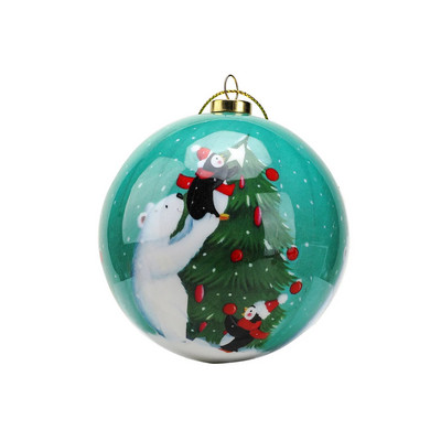 1vnt Kalėdiniai rutuliai Kalėdų eglutės papuošalai Kamuolys Kalėdų kabantys eglutės pakabukai Namų vakarėlio dekoras 2022 Naujųjų metų dovana Noel Navidad