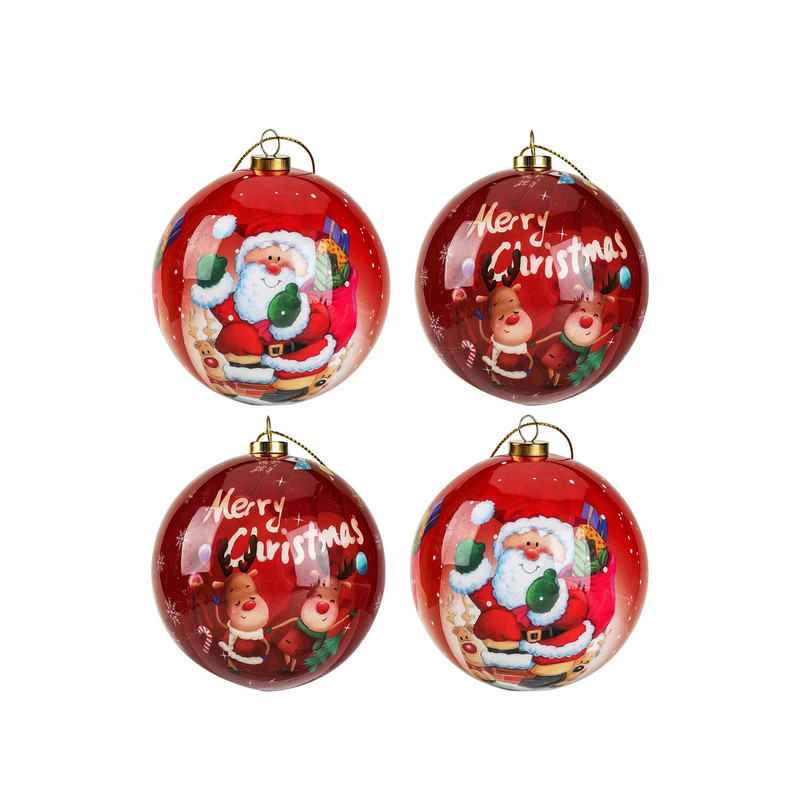 1vnt Kalėdiniai rutuliai Kalėdų eglutės papuošalai Kamuolys Kalėdų kabantys eglutės pakabukai Namų vakarėlio dekoras 2022 Naujųjų metų dovana Noel Navidad