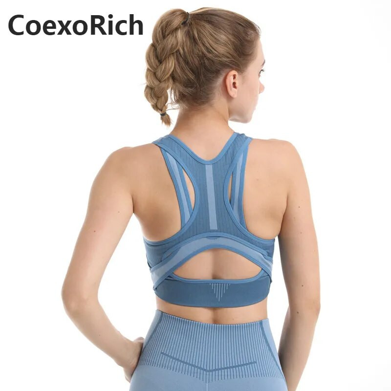 Naiste varrukateta jõusaali joogakomplekt Geo Seamless Sport Treening Rinnahoidja ülikond 2 tk Fitness Crop Tank Top kõrge vöökohaga püksid