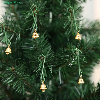20 τεμ/σετ Jingle Bell Gold 11mm Όμορφες Μικρές Σιδερένιες Χαλαρές Χάντρες Μεταλλικές Διακοσμήσεις Χριστουγεννιάτικου Δέντρου Κρεμαστά Φεστιβάλ Πάρτι