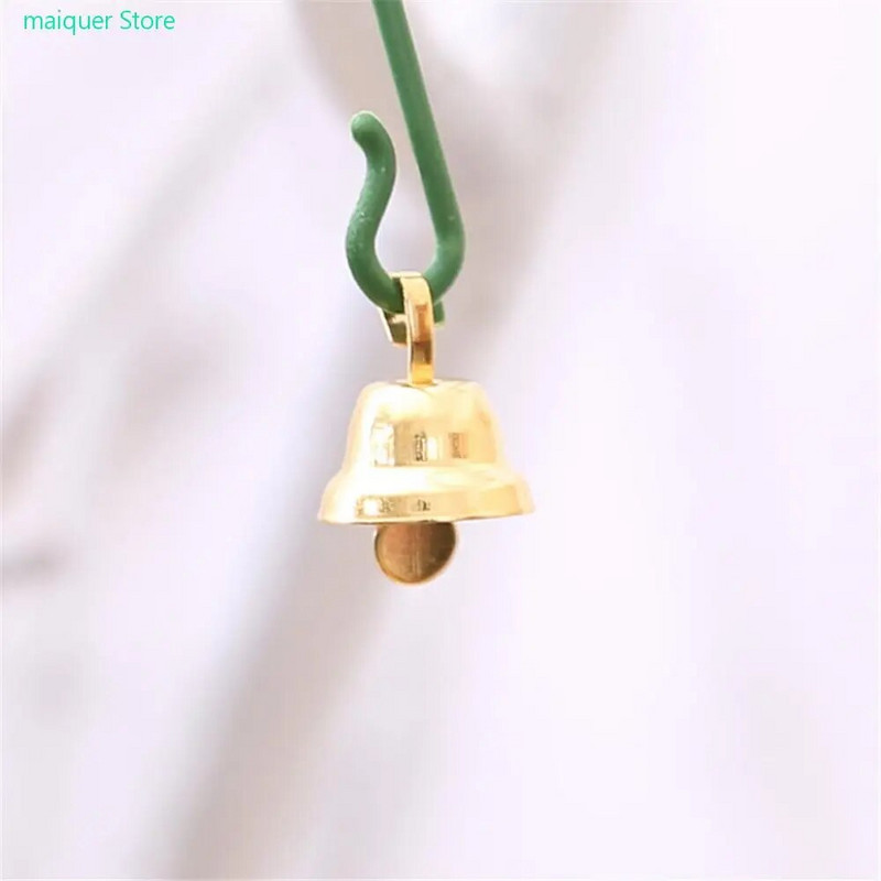 20kom/komplet zvončića zlatno 11mm prekrasne male željezne labave perle metalne viseće dekoracije za božićno drvce festivalska zabava banket