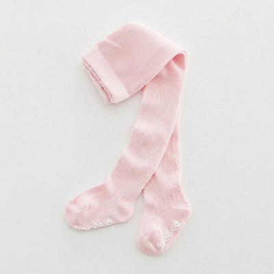 1-6T ljetne tajice za bebe, ružičasto bež, jednobojne, izdubljene, dječje najloške za djevojčice, dječje čarape, čarape za djevojčice