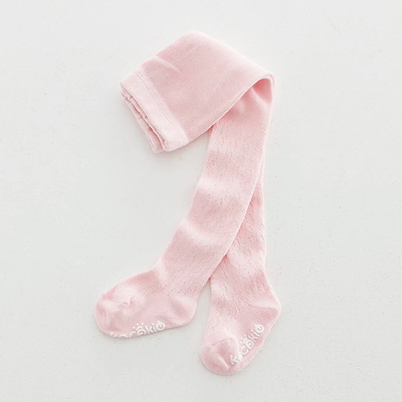 1-6T ljetne tajice za bebe, ružičasto bež, jednobojne, izdubljene, dječje najloške za djevojčice, dječje čarape, čarape za djevojčice