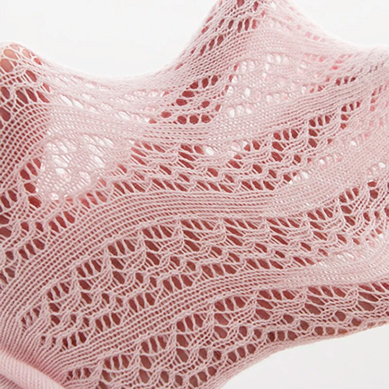 1-6T ljetne tajice za bebe, ružičasto bež, jednobojne, izdubljene, dječje najloške za djevojčice, dječje čarape, čarape za djevojčice