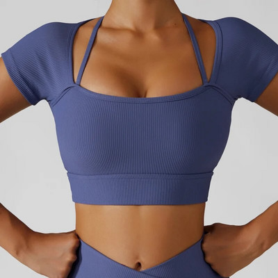 Bezšuvju jogas komplekts Sieviešu sporta tērpi sporta zāle Apģērbi Fitnesa Apģērbi Sieviešu Sieviešu Apģērbi Treniņiem Sporta Komplekti Sieviešu kostīms