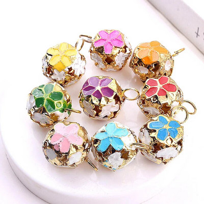 10/20 KOM 14 mm šarena zvona Božićni ukrasi Privjesci Zvona za kućne ljubimce DIY rukotvorine zvona za božićno drvce Ručno izrađeni dodaci LDY008