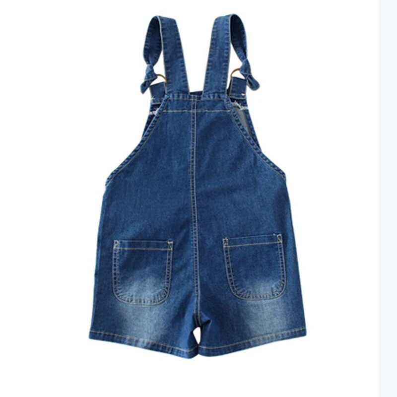 Színes gyermekkori gyerekek Kislány nyári alkalmi laza farmer overál kantáros nadrág rövidnadrág nadrág ruhák ruhák