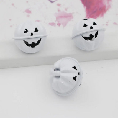 10 komada šarenog mini smiješnog metalnog zvona u više oblika, slatkog snjegovića, zvončića od bundeve, dječjih privjesaka, poklona za Božić, Noć vještica