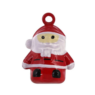 10 komada šarenog mini smiješnog metalnog zvona u više oblika, slatkog snjegovića, zvončića od bundeve, dječjih privjesaka, poklona za Božić, Noć vještica