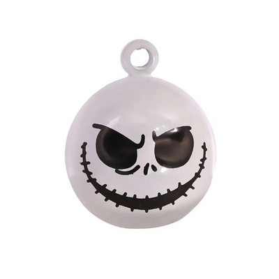 10 komada šarenog mini smiješnog metalnog zvona u više oblika, slatkog snjegovića, zvončića od bundeve, dječjih privjesaka, poklona za Božić, Noć vještica