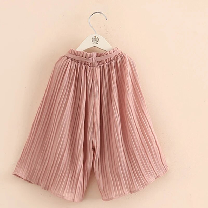 2–12 gadi Krāsainas bērnības modes bikses trīskrāsām, foršas, platas bikses bērniem bērniem, vasaras apģērbu bikses