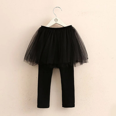 Tajice za djevojčice, modne mrežaste pređe, jednobojna suknja za malu djecu, novorođenče, ležerne Joker hlače, dječje jesenske nove tajice 2-10 godina