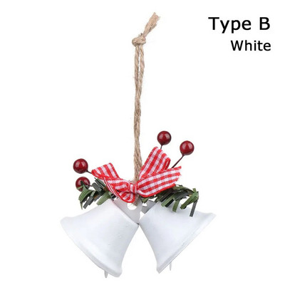 Novo božićno zvono, privjesak, božićno drvce, viseća zvončića, metalna zvončića, božićna ambijentalna dekoracija, potrepštine za zabavu u kući