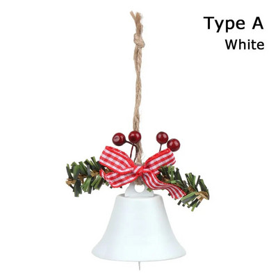 Novo božićno zvono, privjesak, božićno drvce, viseća zvončića, metalna zvončića, božićna ambijentalna dekoracija, potrepštine za zabavu u kući