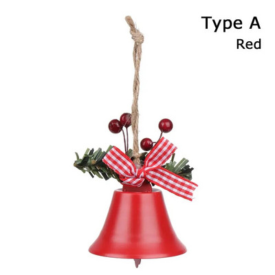 Novo božićno zvono, privjesak, božićno drvce, viseća zvončića, metalna zvončića, božićna ambijentalna dekoracija, potrepštine za zabavu u kući