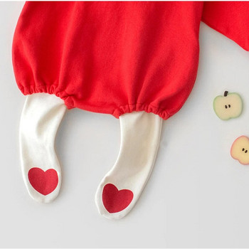 Мек дишащ бебешки чорапогащник, есенен дизайн на сладко сърце, чорапогащник за новородени момичета, дрехи за малко дете, детски панталон