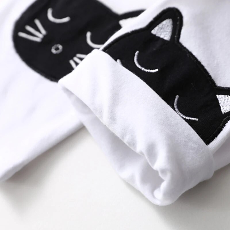 Letné ležérne dievčenské nohavice pre dievčatká vo veku 2-10 rokov, roztomilé mačacie vzory, detské oblečenie, legíny, detské päť nohavíc