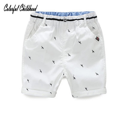 Šarene ljetne modne traperice iz djetinjstva Traper kratke hlače Zgodne kratke hlače za dječake s printom Vruće hlačice Dječja odjeća Dječja odjeća 3-10 Y