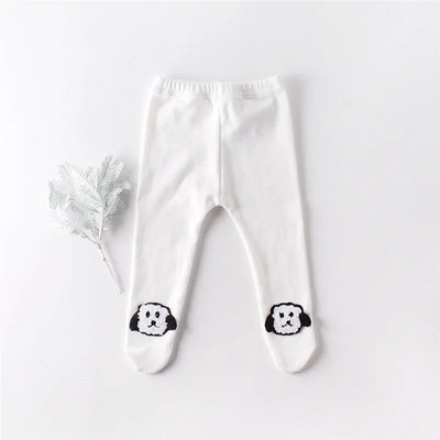 Apburošas zēnu zeķubikses rudens multfilmas aitu dizains zīdaiņu bērnu zeķes meitenēm zeķubikses drēbes mazuļu legingi bērniem