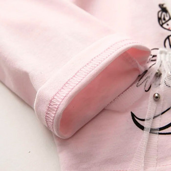 Колоритно лято от детството Корейска нова мода Принцеса Момичета Детски дрехи Панталони Детски панталони 7 точки Панталони Клин