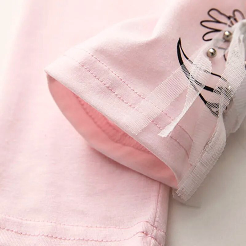 Šareno ljeto iz djetinjstva, korejska nova modna odjeća za djevojčice, dječja odjeća, hlače, dječje hlače, tajice s hlačama na 7 točaka