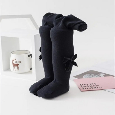 Prekrasne udobne baršunaste najlonske čarape za djevojčice s pompom i dizajnom za djevojčice Proljeće jesen Dječje pamučne pletene tajice za djevojčice čarape
