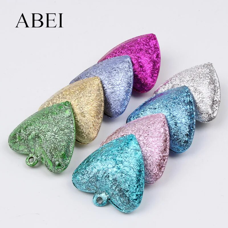 20 komada zvona u obliku srca od 25 mm miješanih boja za dekoraciju svadbene zabave DIY Zvona zvona, ručno rađeni obrtnički ukrasi, zvona na veliko