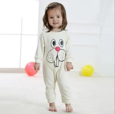 Dječje štrample, proljetne, dugih rukava, novorođenčad, dječak, djevojčica, zeko, pamučne kombinezone za igru, odjeća za bebe, slatka odjeća 0-24 m.