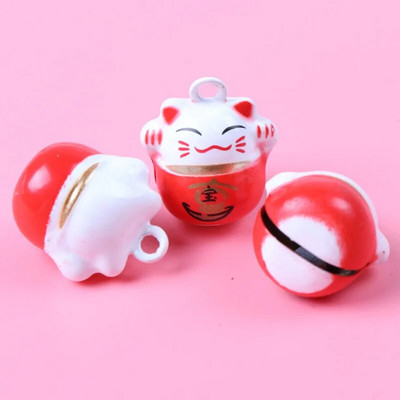 Jingle Bells Mix Lucky Cat Iron Loose Beads Small for Party Ukrasi za božićno drvce Kućni dodaci 1kom 20x17mm