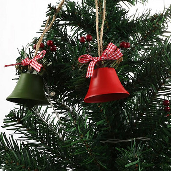 Κλασικό χριστουγεννιάτικο κουδούνι μεταλλικό κουδούνι στολίδι Κρεμαστό δέντρο για το σπίτι