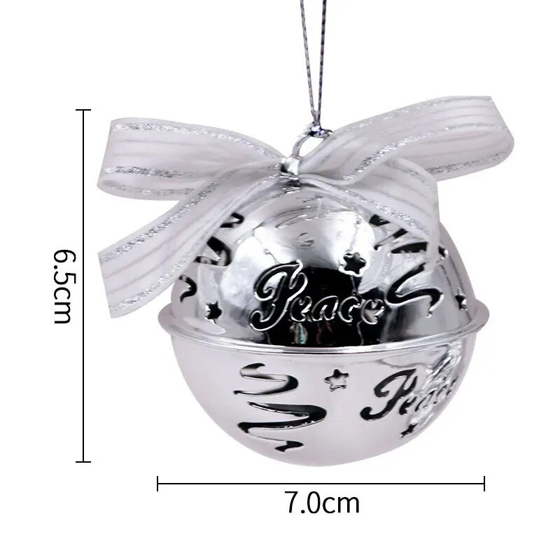 Božićno zvono Viseći privjesak Sretno božićno drvce Ukrasi za dom Božićni ukrasi Navidad potrepštine za zabavu Sretna Nova godina